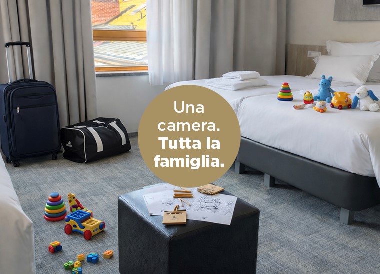 Scoprite le nostre accoglienti Camere Family & Friends, pensate per offrire comfort e momenti di condivisione.